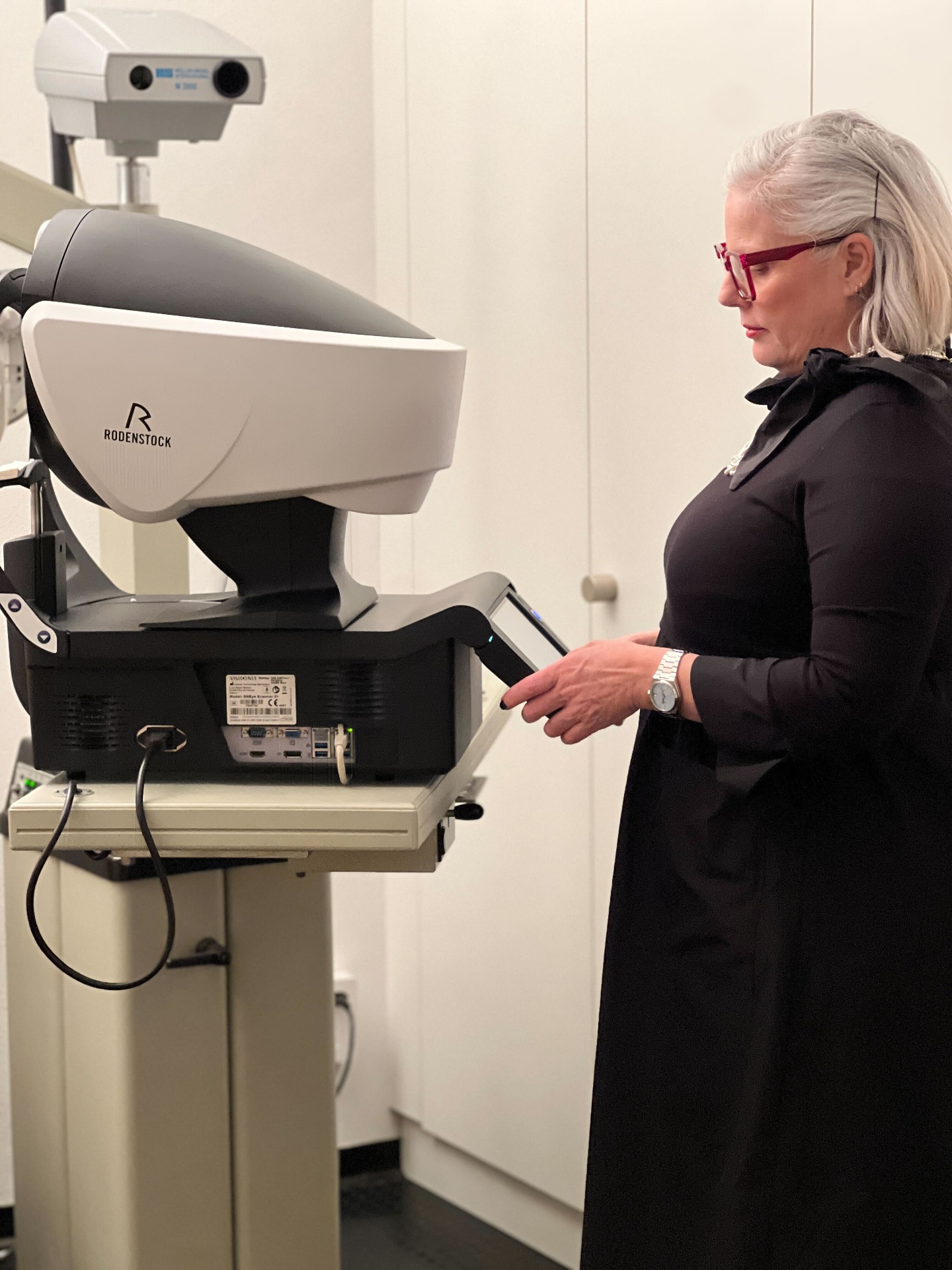 DNEye Scanner Rodenstock per il misurazione visiva